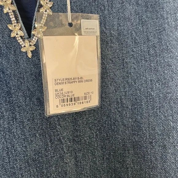 Denim Self Portrait dress - Picture 5 of 5